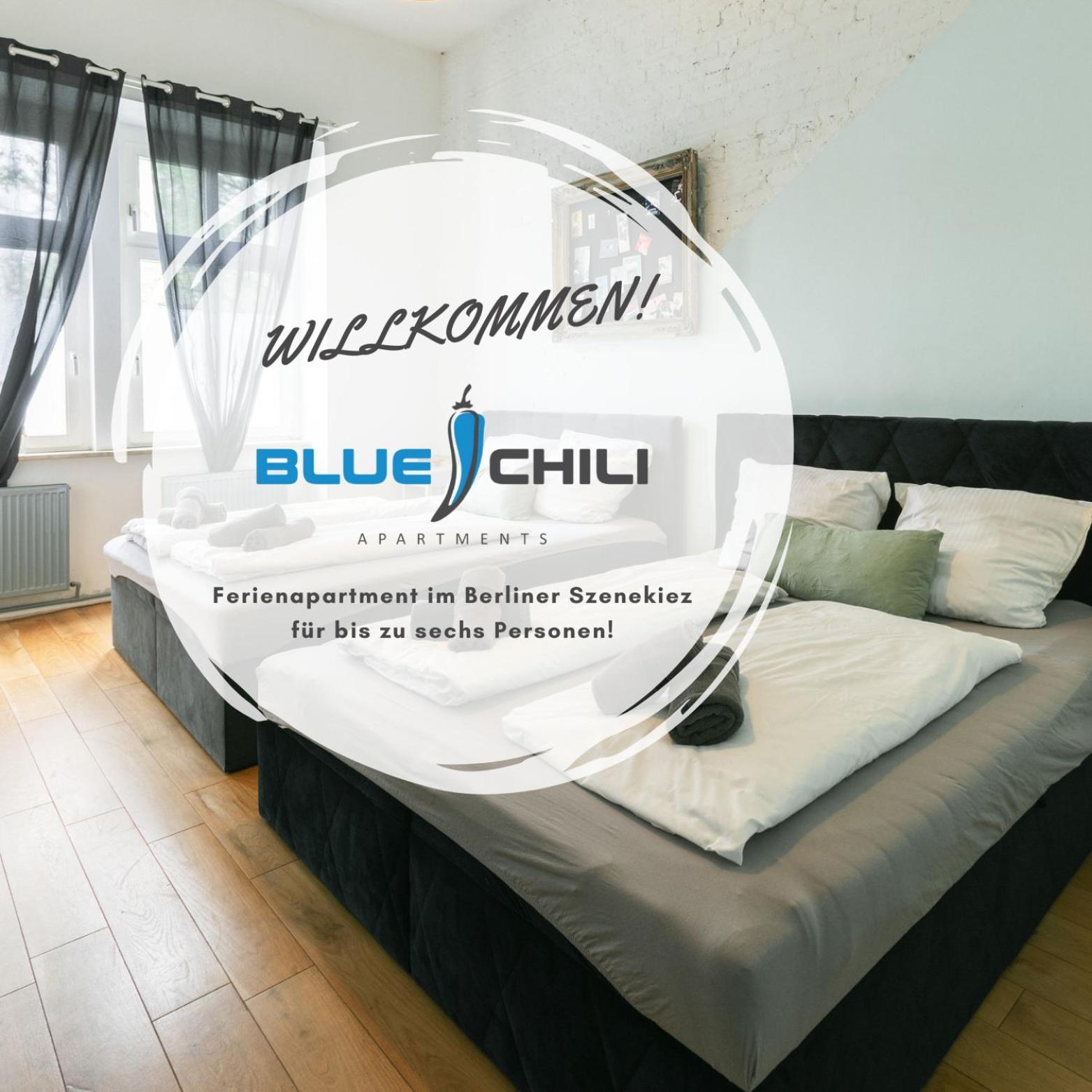 Blue Chili 30 - Industrial Chic Im Coolen Wedding - Bis 7 Personen Apartamento Berlim Exterior foto